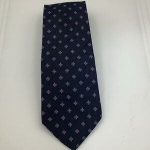 Brooks Brothers Makers XL Silk Necktie – Floral Micro Pattern